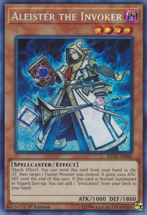 Aleister the Invoker [SHVA-EN040] Secret Rare Discount