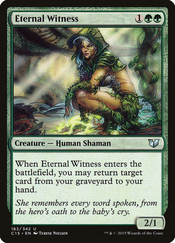 Eternal Witness [Commander 2015] Online Sale