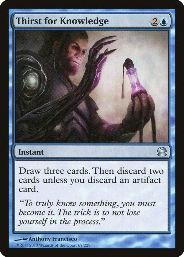 Thirst for Knowledge [Modern Masters] For Cheap