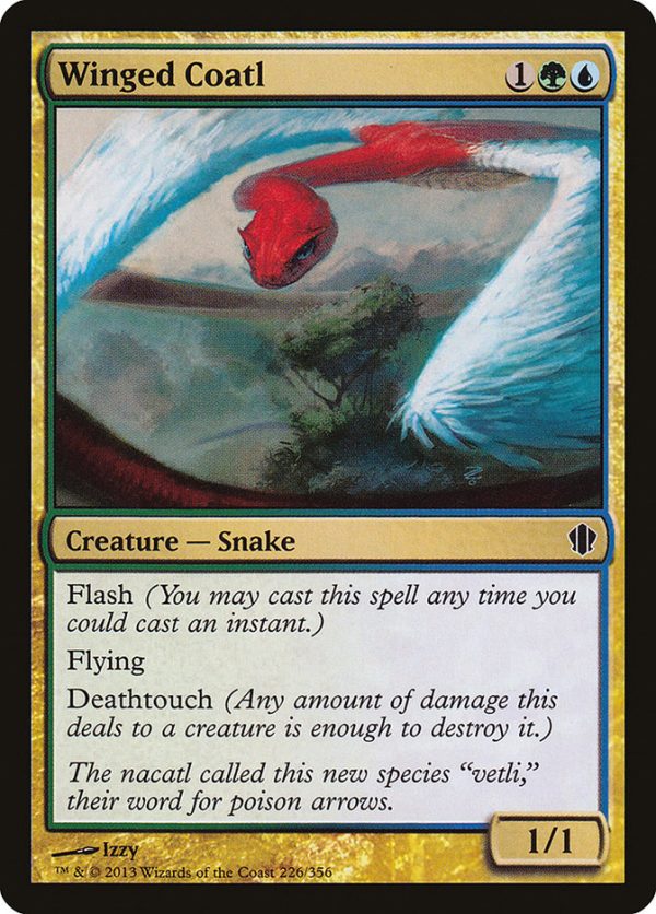 Winged Coatl [Commander 2013] Discount