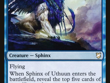 Sphinx of Uthuun [Commander 2018] Fashion