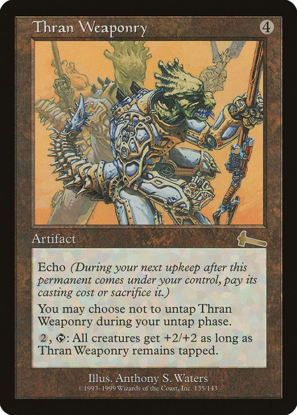 Thran Weaponry [Urza s Legacy] Discount