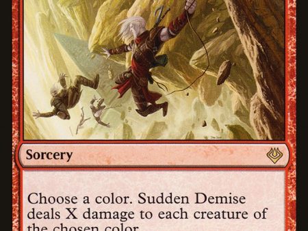 Sudden Demise [Archenemy: Nicol Bolas] on Sale