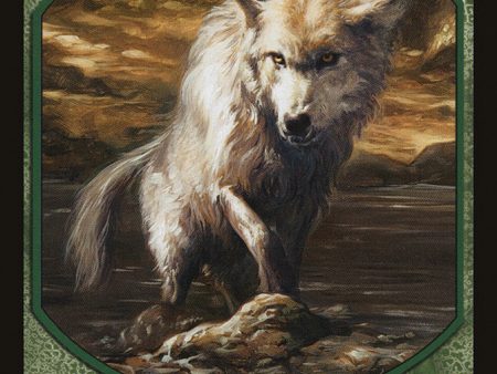 Wolf Token (12 12) [Innistrad Tokens] Sale