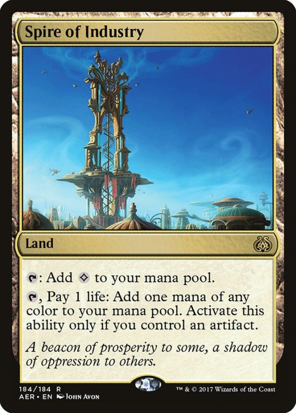 Spire of Industry [Aether Revolt] Hot on Sale