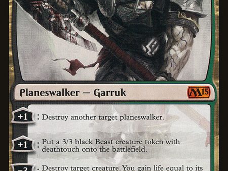 Garruk, Apex Predator [Magic 2015] For Discount