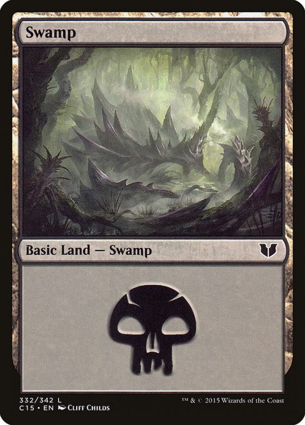 Swamp (332) [Commander 2015] Sale