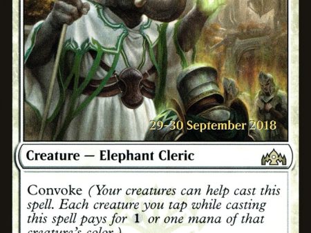 Venerated Loxodon [Guilds of Ravnica Prerelease Promos] Fashion