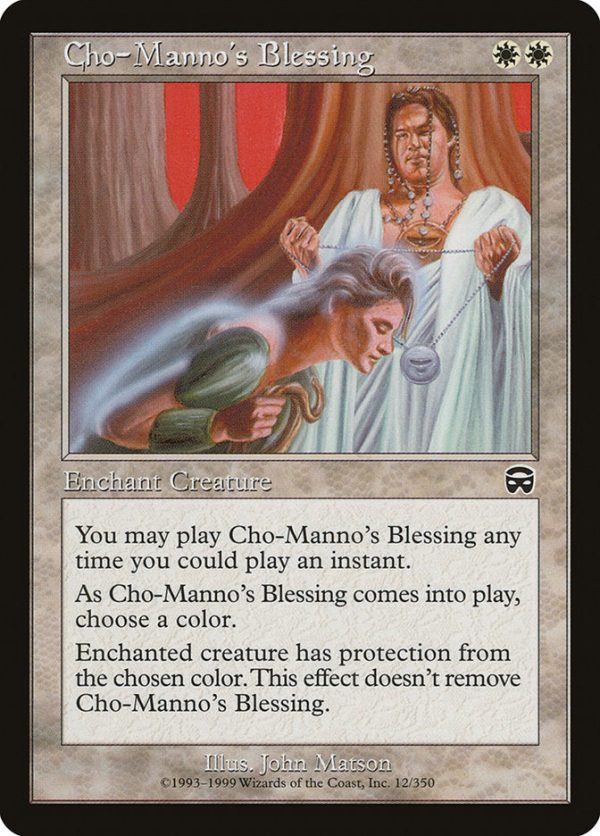 Cho-Manno s Blessing [Mercadian Masques] Online Sale