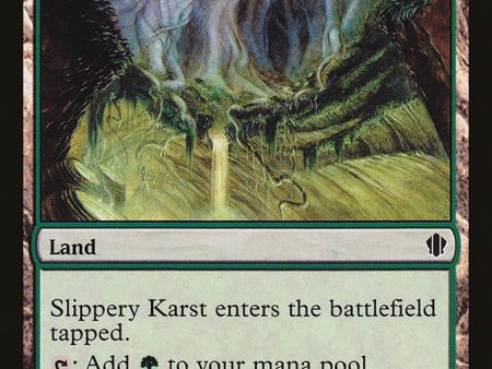 Slippery Karst [Commander 2013] Fashion