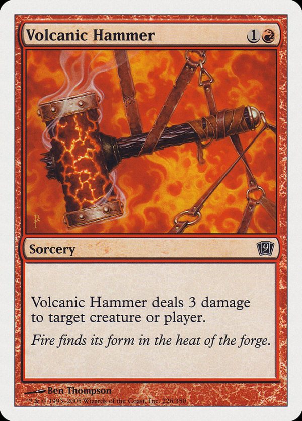 Volcanic Hammer [Ninth Edition] Online now