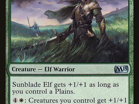 Sunblade Elf [Magic 2015] Online Sale