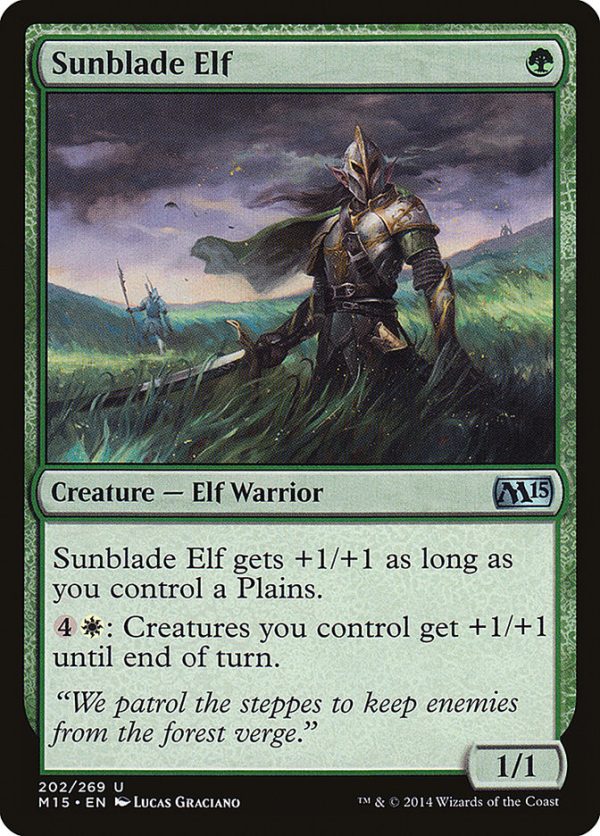 Sunblade Elf [Magic 2015] Online Sale