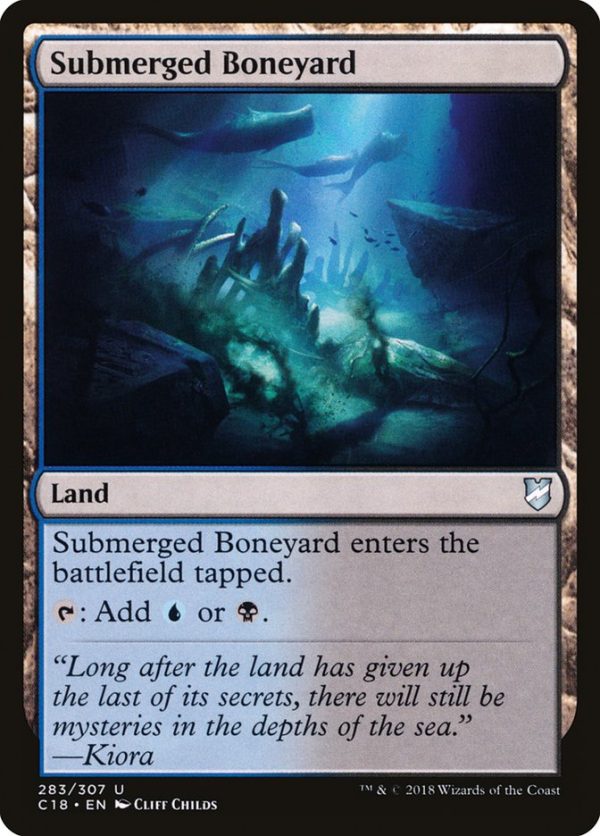 Submerged Boneyard [Commander 2018] Sale