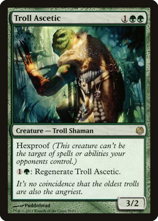 Troll Ascetic [Duel Decks: Heroes vs. Monsters] For Cheap