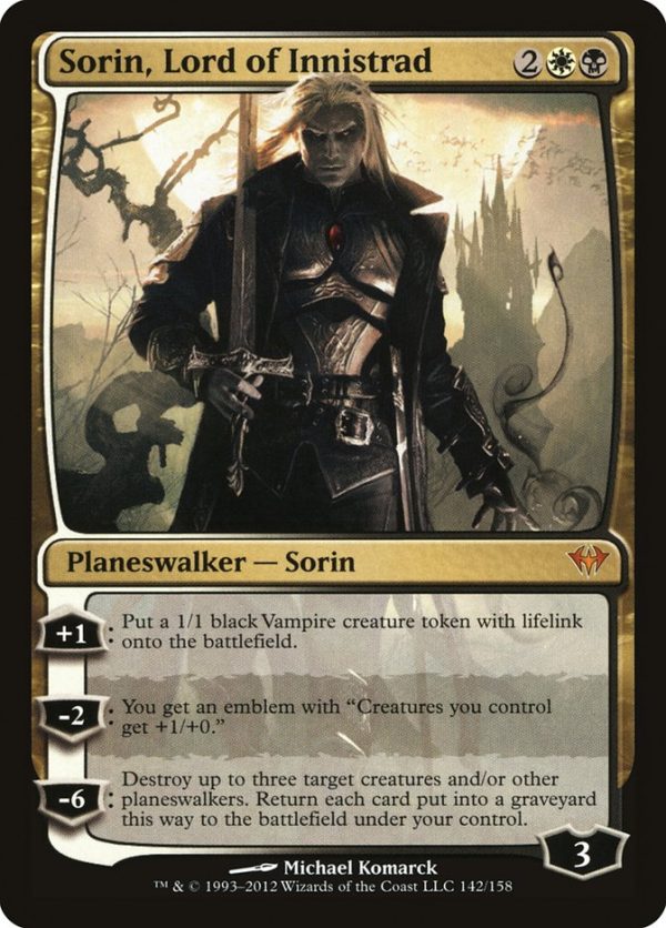 Sorin, Lord of Innistrad [Dark Ascension] Hot on Sale