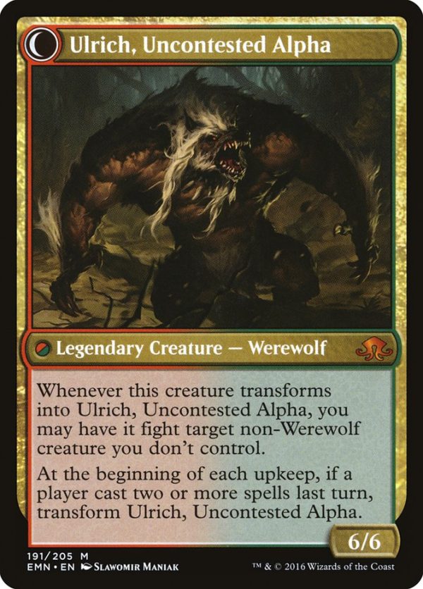 Ulrich of the Krallenhorde    Ulrich, Uncontested Alpha [Eldritch Moon] Online Sale