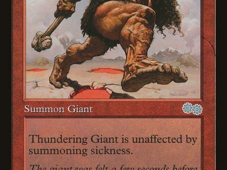 Thundering Giant [Urza s Saga] Supply