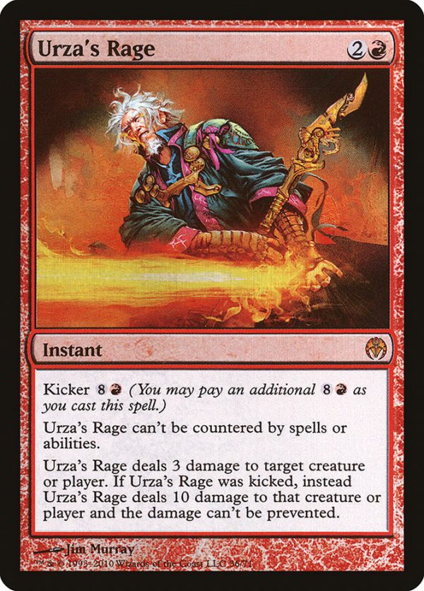 Urza s Rage [Duel Decks: Phyrexia vs. the Coalition] on Sale