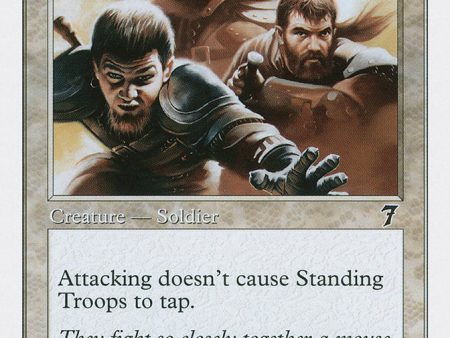 Standing Troops [Seventh Edition] Hot on Sale