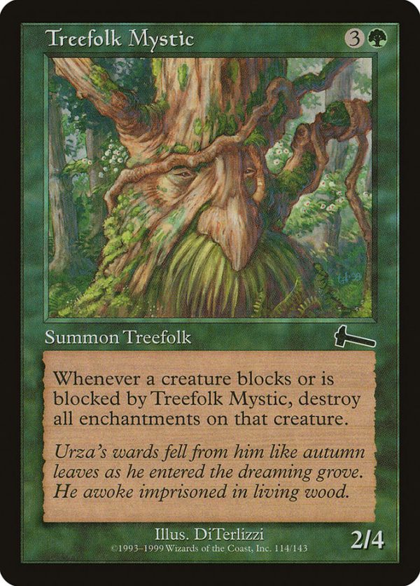 Treefolk Mystic [Urza s Legacy] Sale