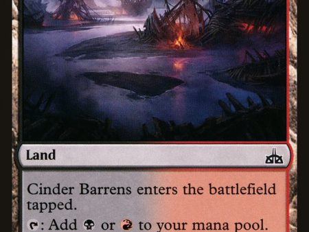 Cinder Barrens [Rivals of Ixalan] Hot on Sale