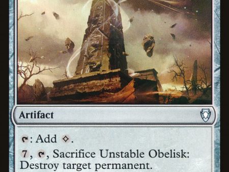 Unstable Obelisk [Commander Anthology Volume II] Hot on Sale