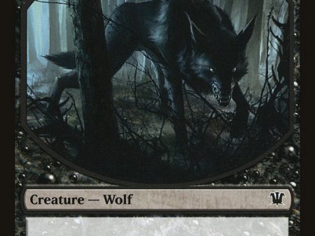 Wolf Token (6 12) [Innistrad Tokens] Online