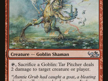 Tar Pitcher [Duel Decks: Elves vs. Goblins] Online Sale