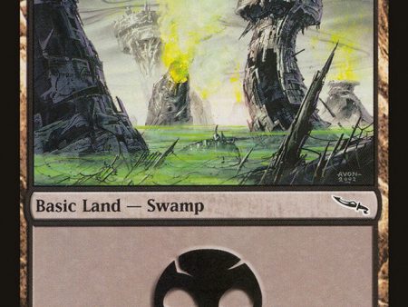 Swamp (298) [Mirrodin] on Sale