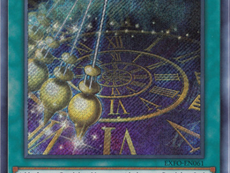 Pendulum Paradox [EXFO-EN061] Secret Rare Cheap