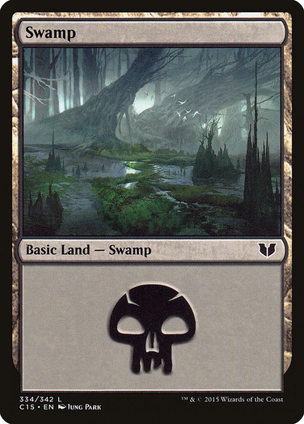 Swamp (334) [Commander 2015] For Sale