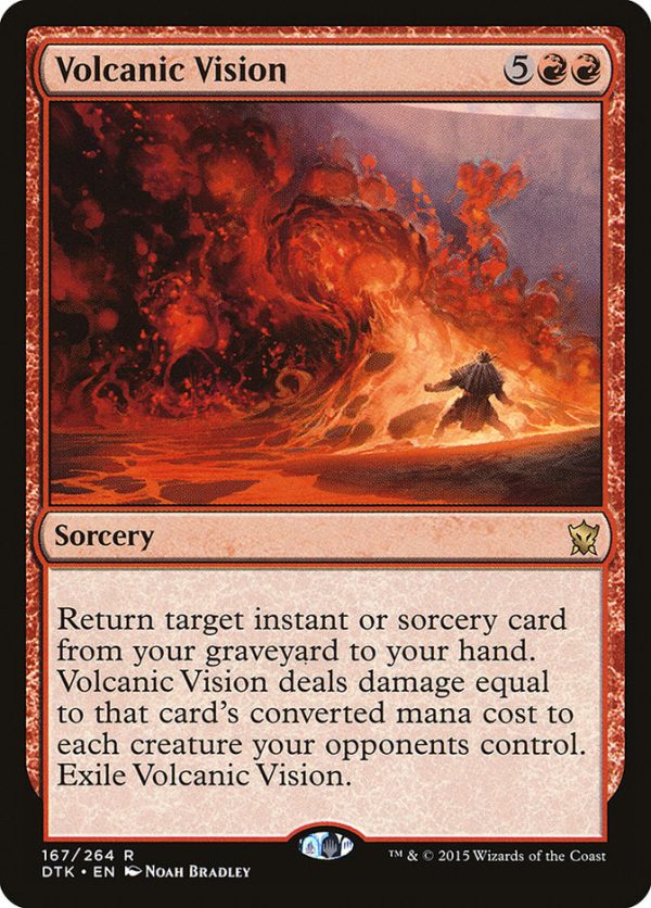 Volcanic Vision [Dragons of Tarkir] Supply