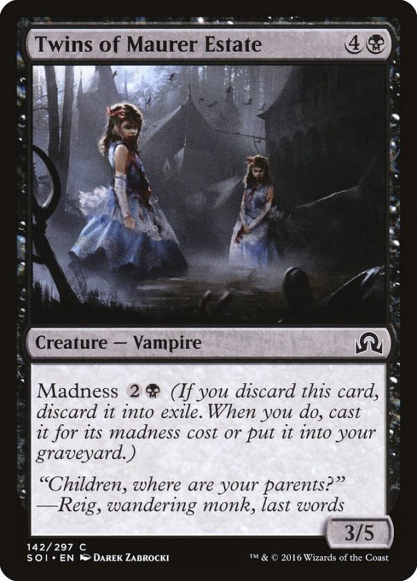 Twins of Maurer Estate [Shadows over Innistrad] Online Sale