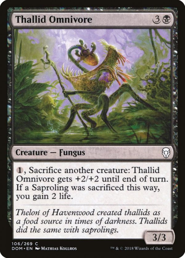 Thallid Omnivore [Dominaria] For Discount