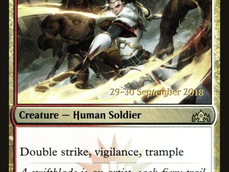 Swiftblade Vindicator [Guilds of Ravnica Prerelease Promos] Online Hot Sale