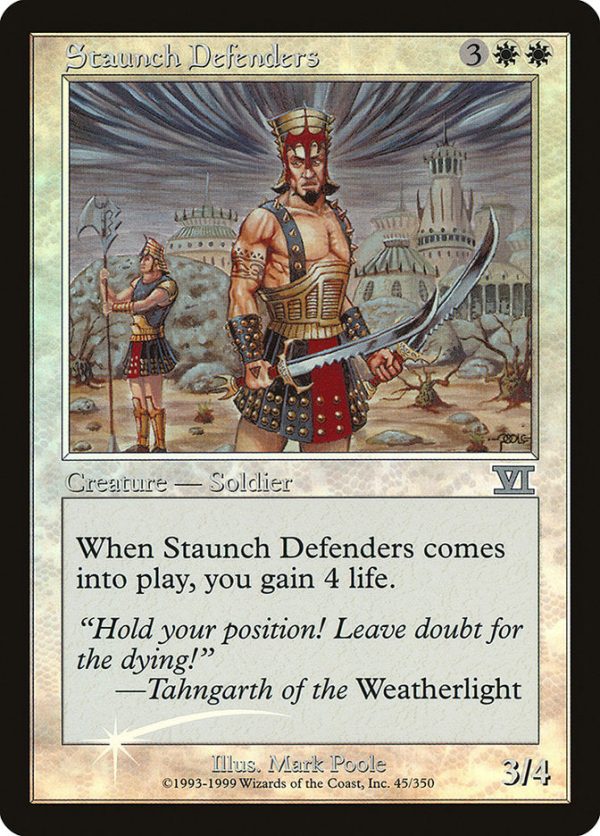 Staunch Defenders [Friday Night Magic 2000] Hot on Sale