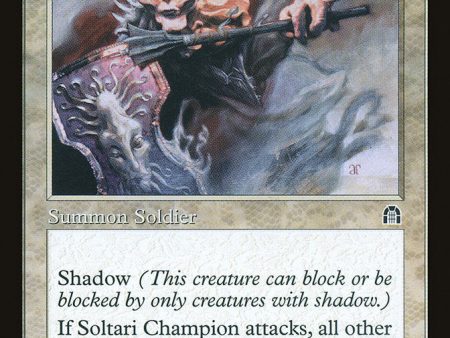 Soltari Champion [Stronghold] For Discount