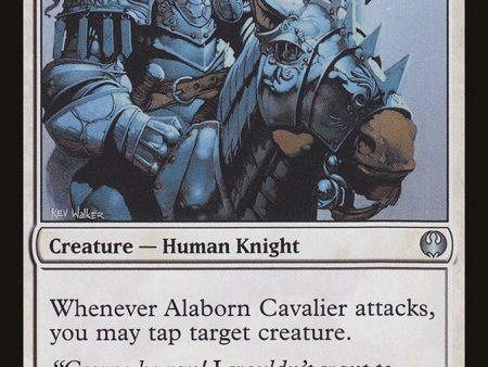 Alaborn Cavalier [Duel Decks: Knights vs. Dragons] Online Sale