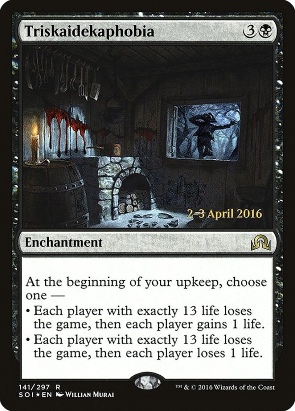 Triskaidekaphobia [Shadows over Innistrad Prerelease Promos] Sale