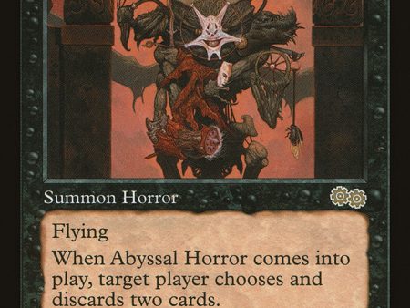 Abyssal Horror [Urza s Saga] Online Hot Sale