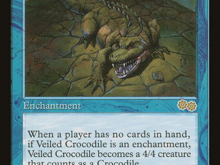 Veiled Crocodile [Urza s Saga] For Discount