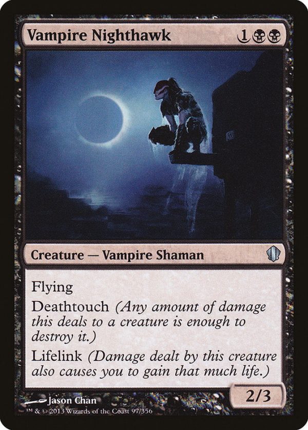 Vampire Nighthawk [Commander 2013] on Sale