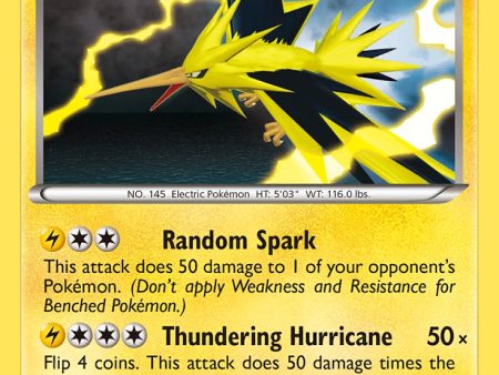 Zapdos (41 99) (Blister Exclusive) [Black & White: Next Destinies] Cheap