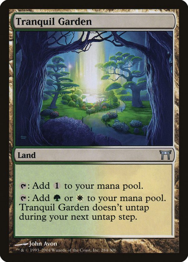 Tranquil Garden [Champions of Kamigawa] Online Hot Sale