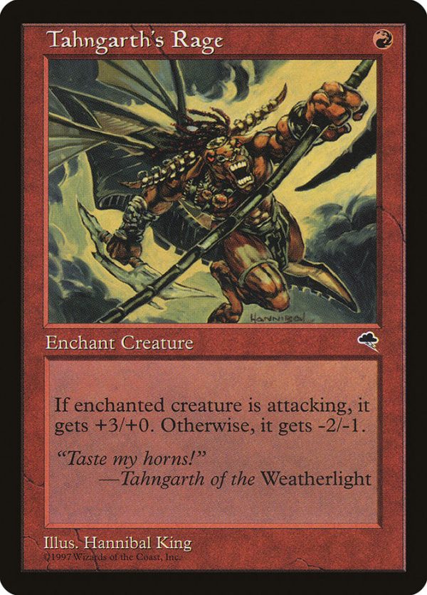 Tahngarth s Rage [Tempest] on Sale