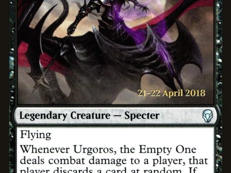 Urgoros, the Empty One [Dominaria Prerelease Promos] Hot on Sale