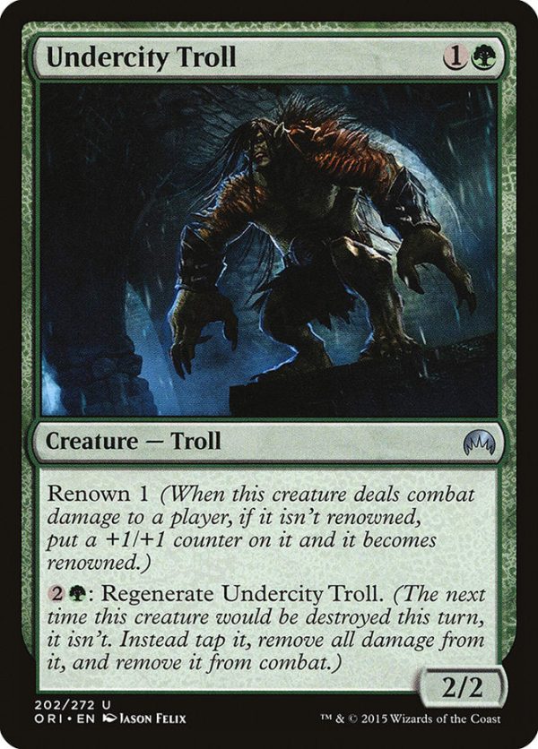 Undercity Troll [Magic Origins] Online Hot Sale