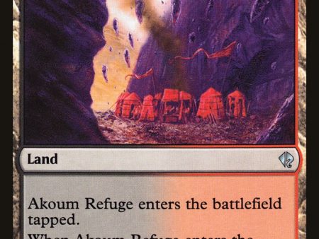 Akoum Refuge [Duel Decks: Zendikar vs. Eldrazi] Discount