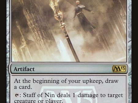 Staff of Nin [Magic 2013 Prerelease Promos] Sale